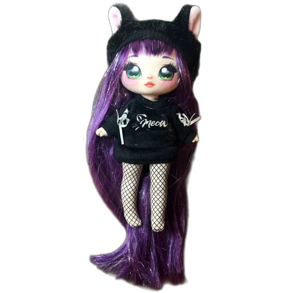 Na! Na! Na! Surprise Tuesday Meow Kitty Cat Fashion Doll Purple Hair - 8